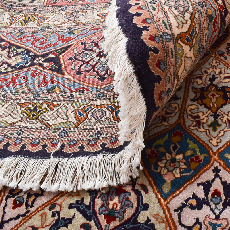 Täbriz - 50 Raj Teppich 250x250cm - Perserteppich - mehrfarbig