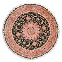 Täbriz - 60 Raj Teppich 250x250cm - Perserteppich - dunkelblau – product image