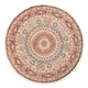 Täbriz - 50 Raj Teppich 250x250cm - Perserteppich - hellrot