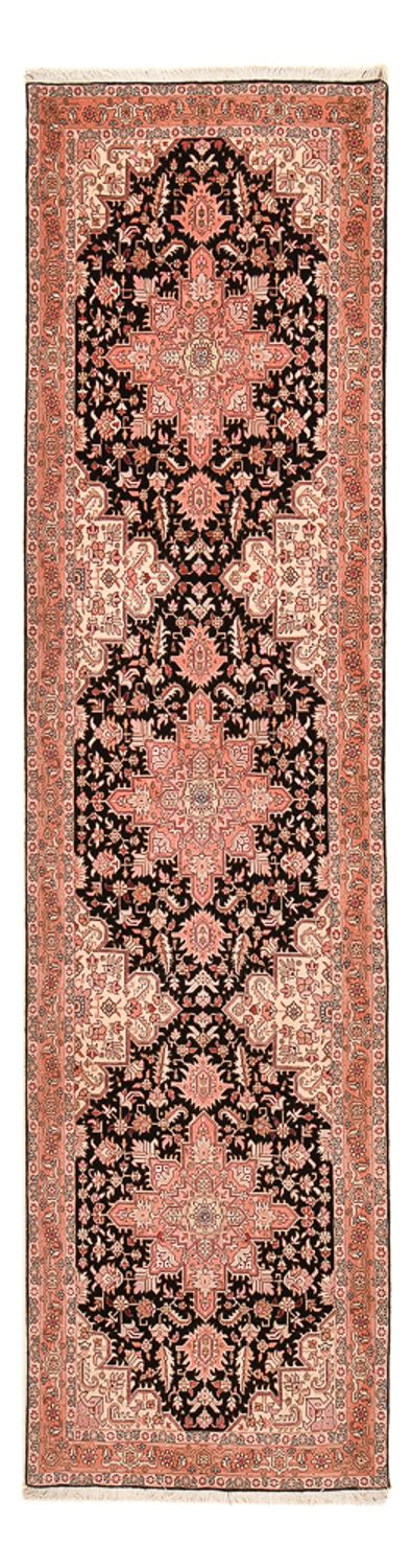 Täbriz - 50 Raj Teppich 90x352cm - Perserteppich - hellrot
