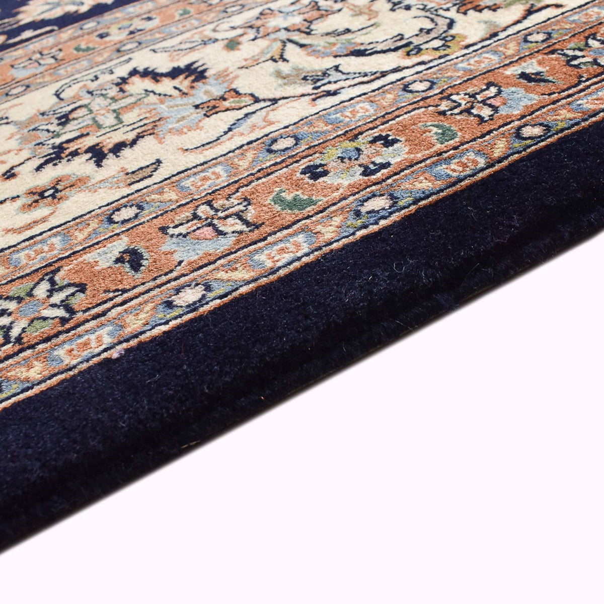 Maschad Teppich 248x333cm - Perserteppich - dunkelblau
