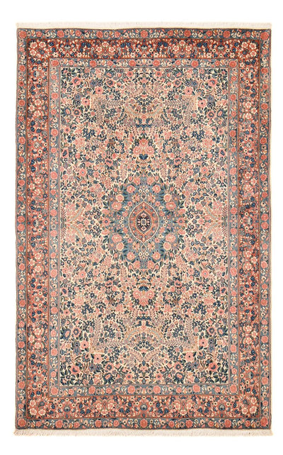 Rafsanjan Teppich 146x230cm - Perserteppich - hellrot