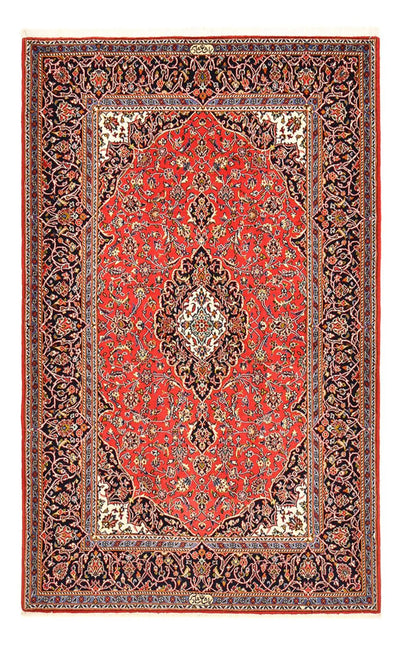 Keshan Teppich 141x225cm - Perserteppich - rot