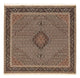 Täbriz - 40 Raj Teppich 200x202cm - Perserteppich - braun
