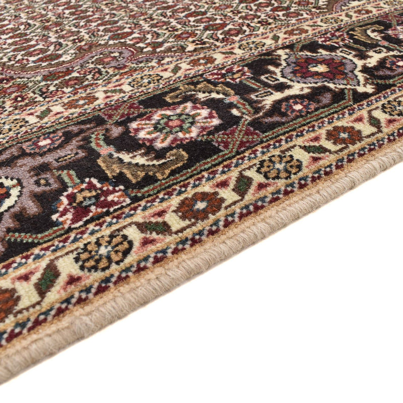 Täbriz - 40 Raj Teppich 200x202cm - Perserteppich - braun