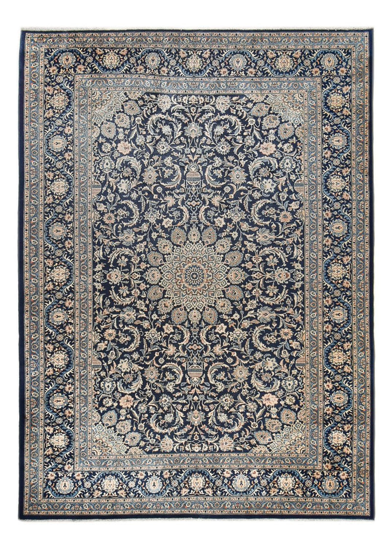 Maschad Teppich 248x346cm - Perserteppich - dunkelblau