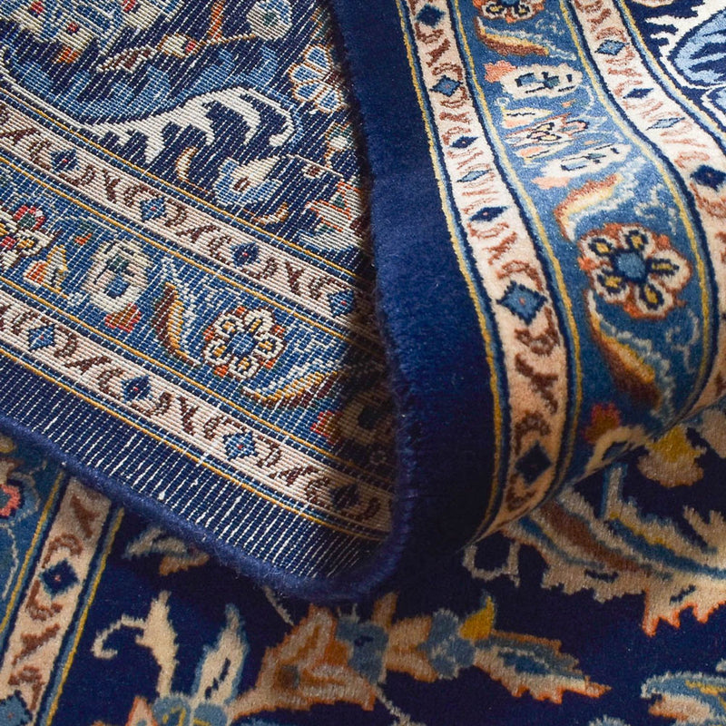 Maschad Teppich 248x346cm - Perserteppich - dunkelblau