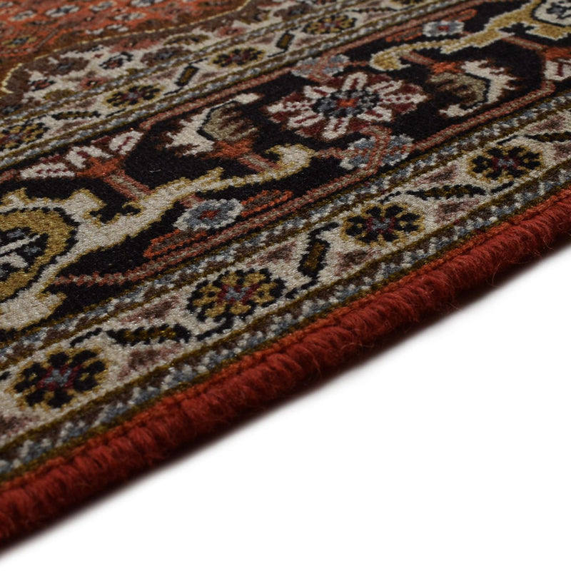 Täbriz - 40 Raj Teppich 153x194cm - Perserteppich - rot