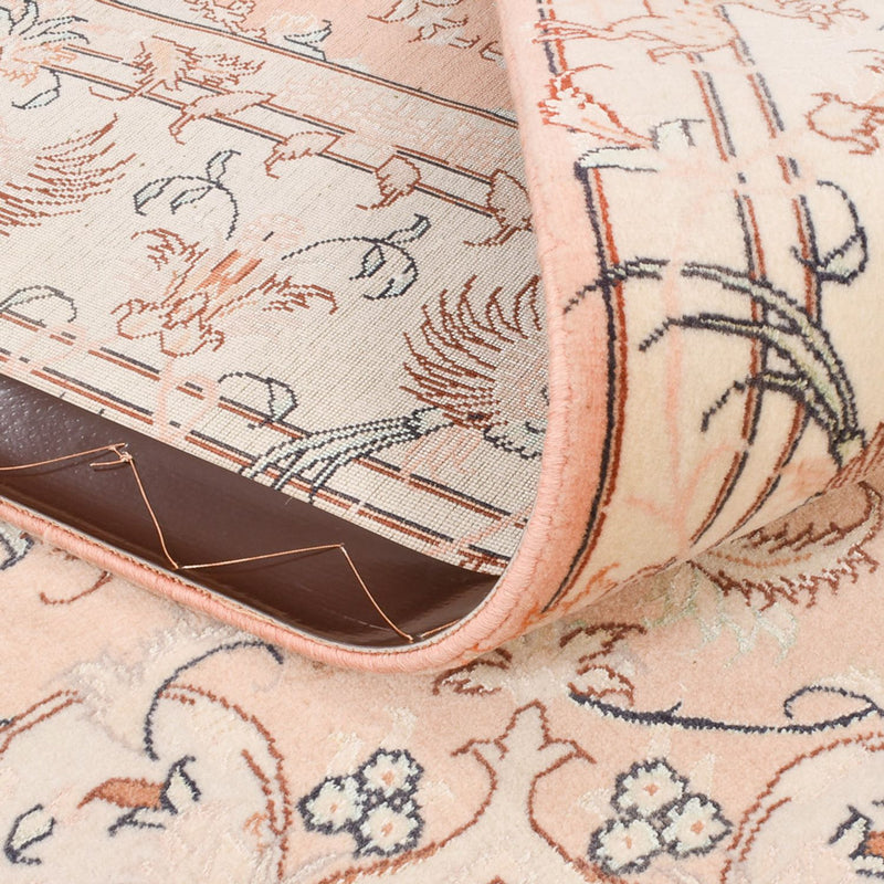 Täbriz - 50 Raj Teppich 153x203cm - Perserteppich - caramel
