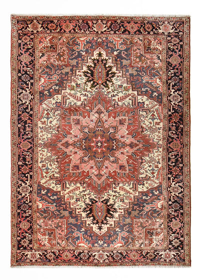 Heriz Teppich 252x341cm - Perserteppich - hellrot