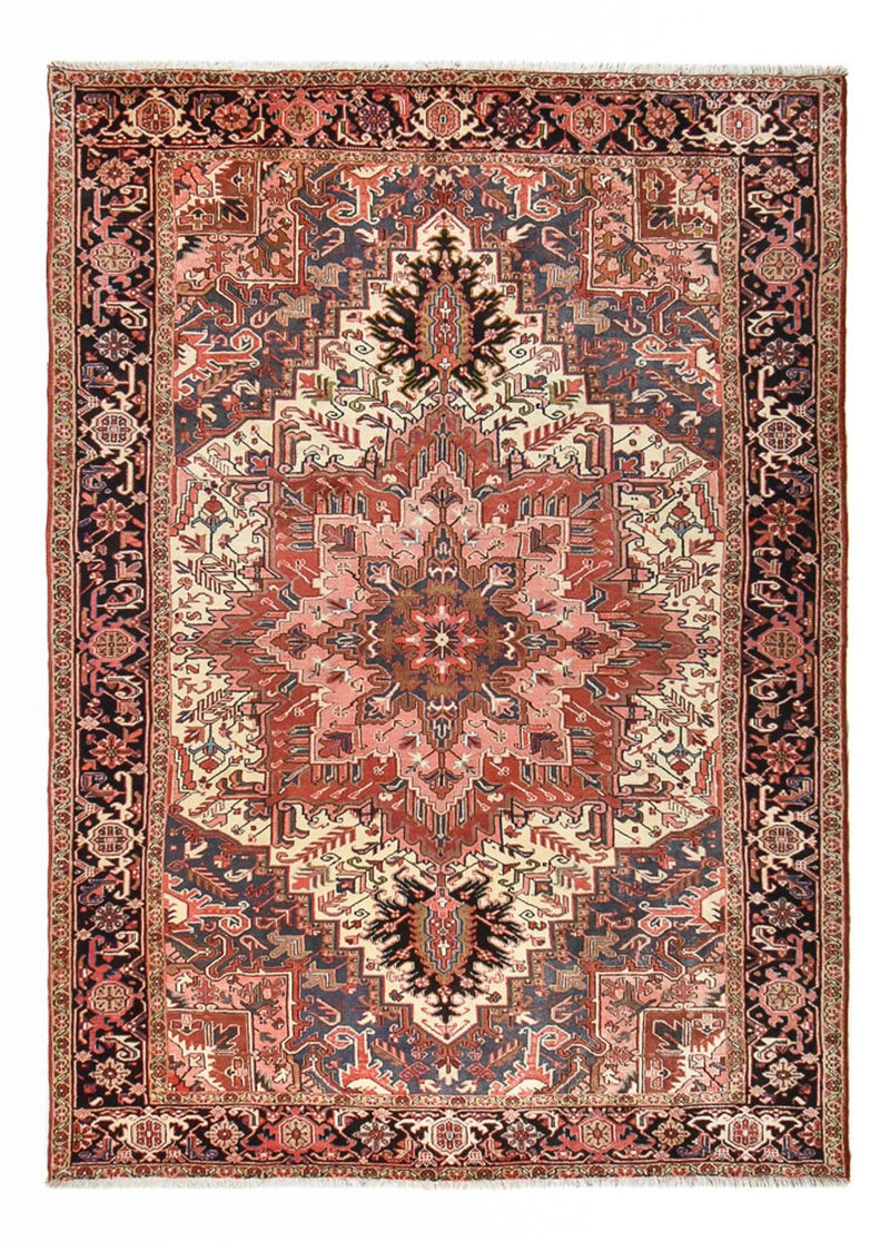 Heriz Teppich 252x341cm - Perserteppich - hellrot