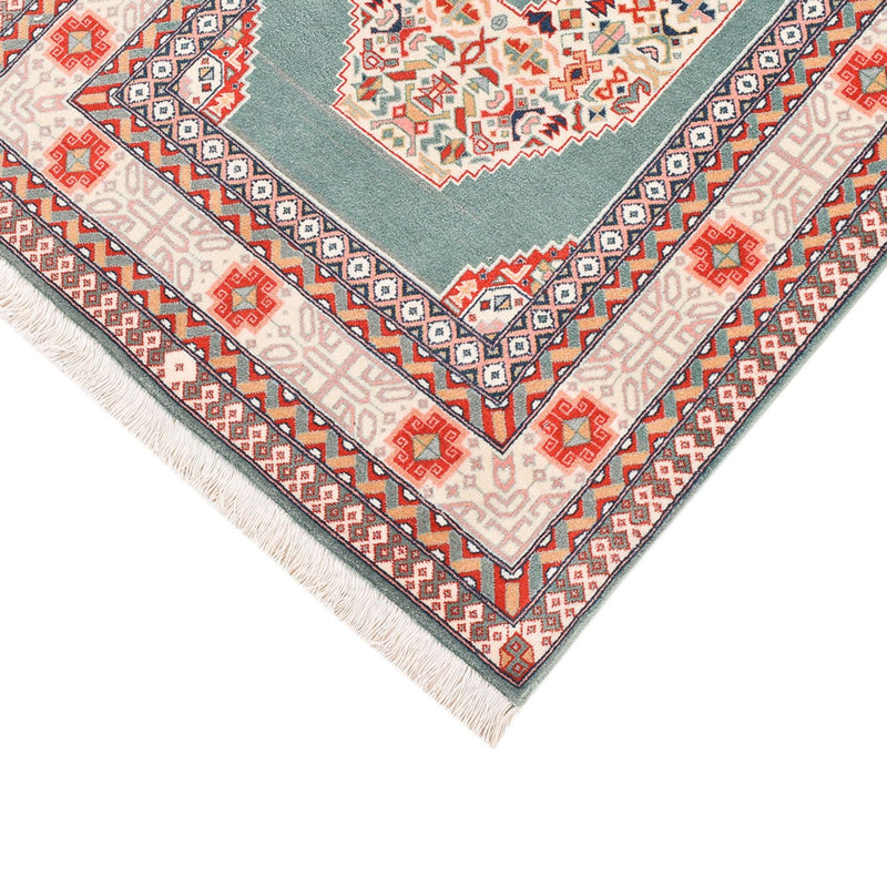 Täbriz - 50 Raj Teppich 75x190cm - Perserteppich - mehrfarbig