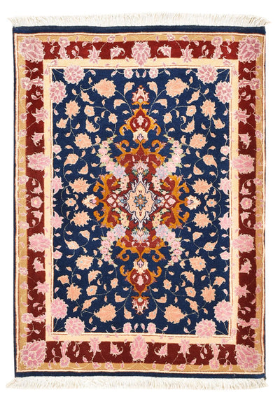 Täbriz - 50 Raj Teppich 68x98cm - Perserteppich - mehrfarbig