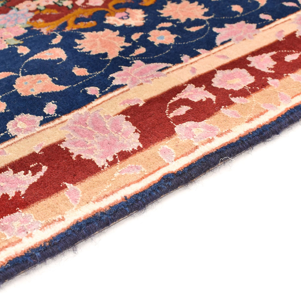 Täbriz - 50 Raj Teppich 68x98cm - Perserteppich - mehrfarbig