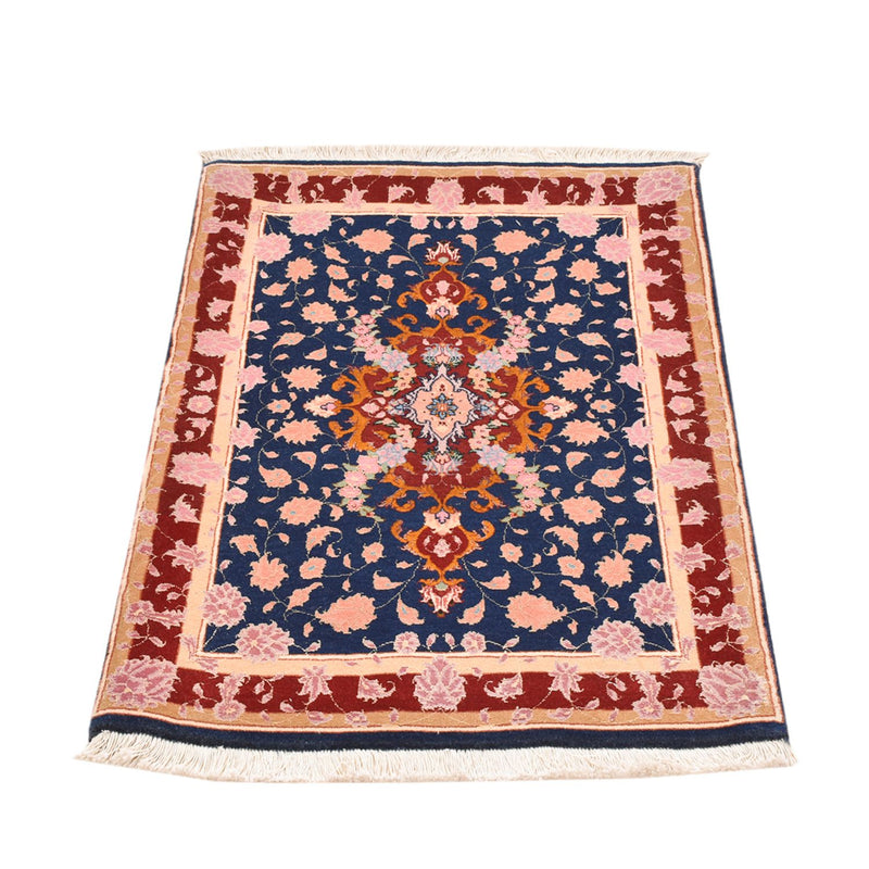 Täbriz - 50 Raj Teppich 68x98cm - Perserteppich - mehrfarbig