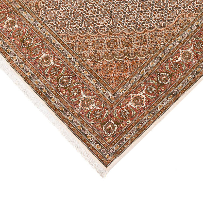 Täbriz - 50 Raj Teppich 153x405cm - Perserteppich - rost