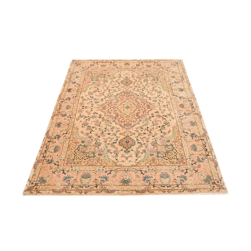 Täbriz - 50 Raj Teppich 148x198cm - Perserteppich - caramel