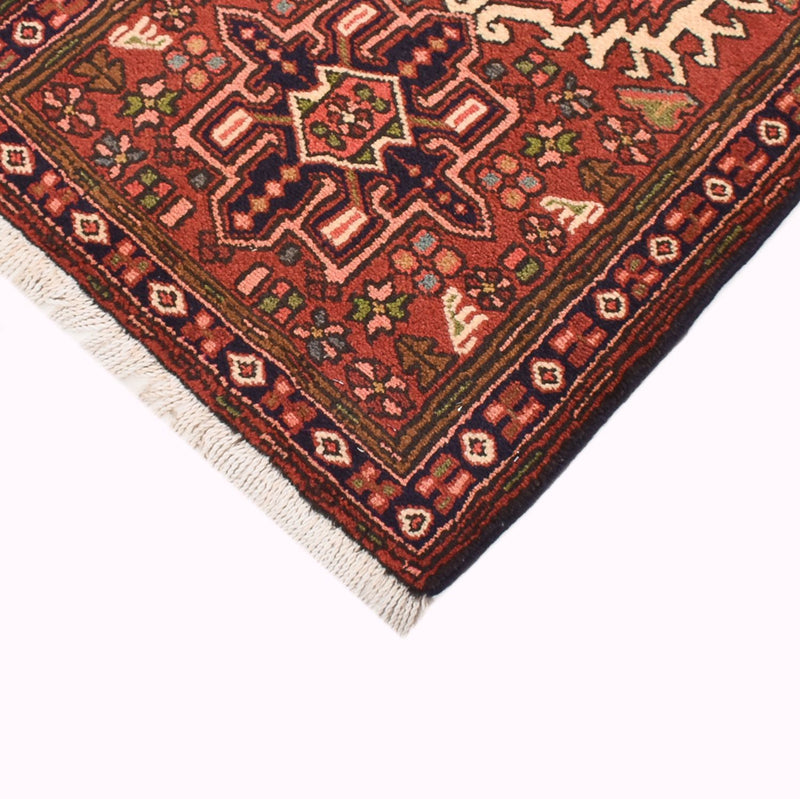 Qaraja Teppich 68x289cm - Perserteppich - rot