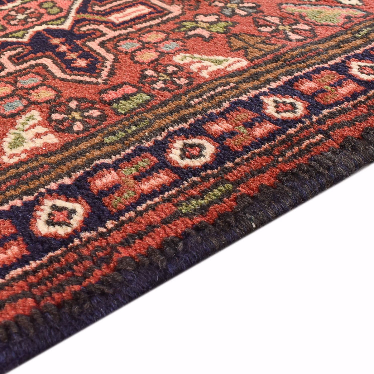 Qaraja Teppich 68x289cm - Perserteppich - rot