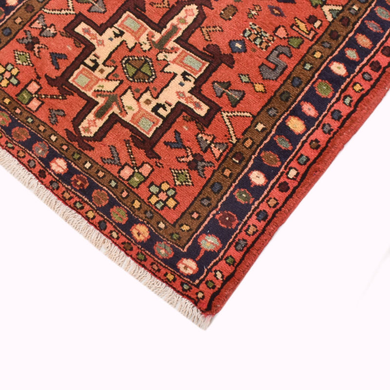 Qaraja Teppich 74x295cm - Perserteppich - rot