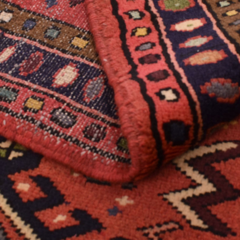 Qaraja Teppich 74x295cm - Perserteppich - rot