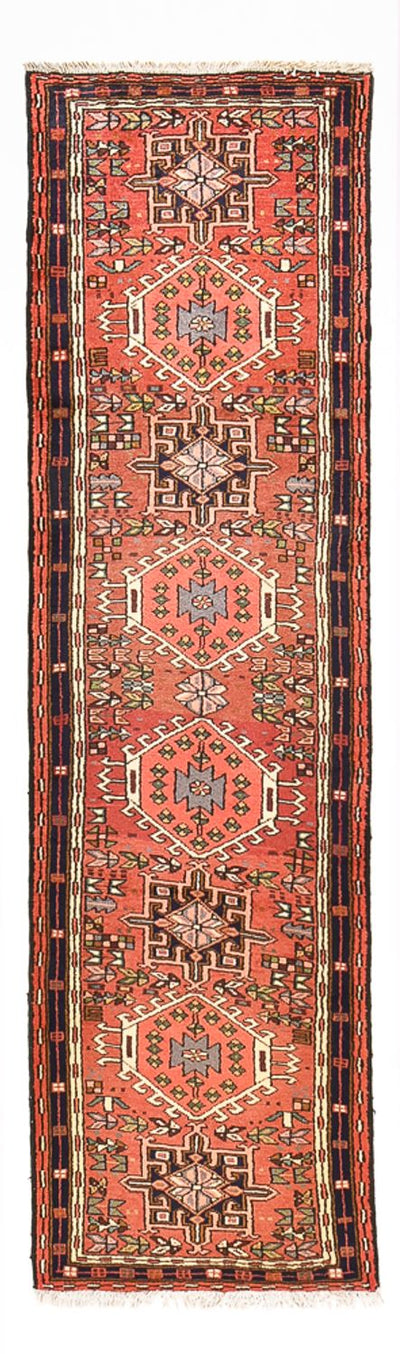 Qaraja Teppich 68x270cm - Perserteppich - hellrot