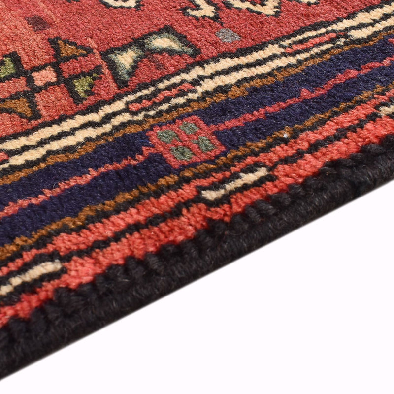 Qaraja Teppich 68x270cm - Perserteppich - hellrot