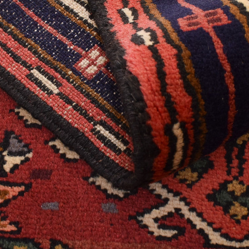 Qaraja Teppich 68x270cm - Perserteppich - hellrot