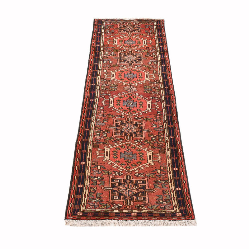 Qaraja Teppich 68x270cm - Perserteppich - hellrot