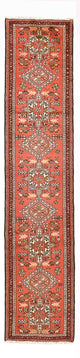 Qaraja Teppich 68x287cm - Perserteppich - rot