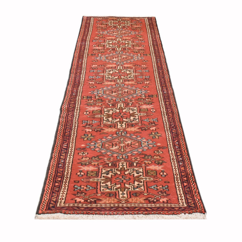 Qaraja Teppich 68x287cm - Perserteppich - rot