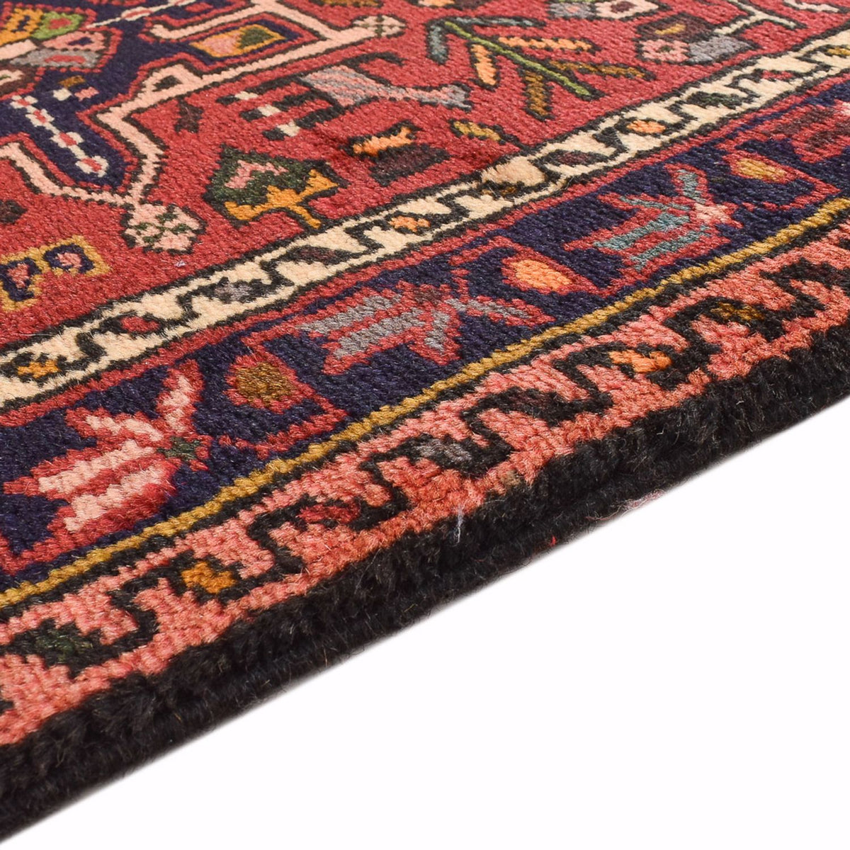 Qaraja Teppich 68x295cm - Perserteppich - rot