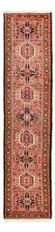 Qaraja Teppich 70x284cm - Perserteppich - hellrot