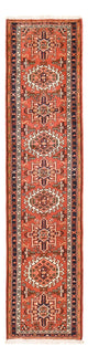 Qaraja Teppich 71x288cm - Perserteppich - hellrot