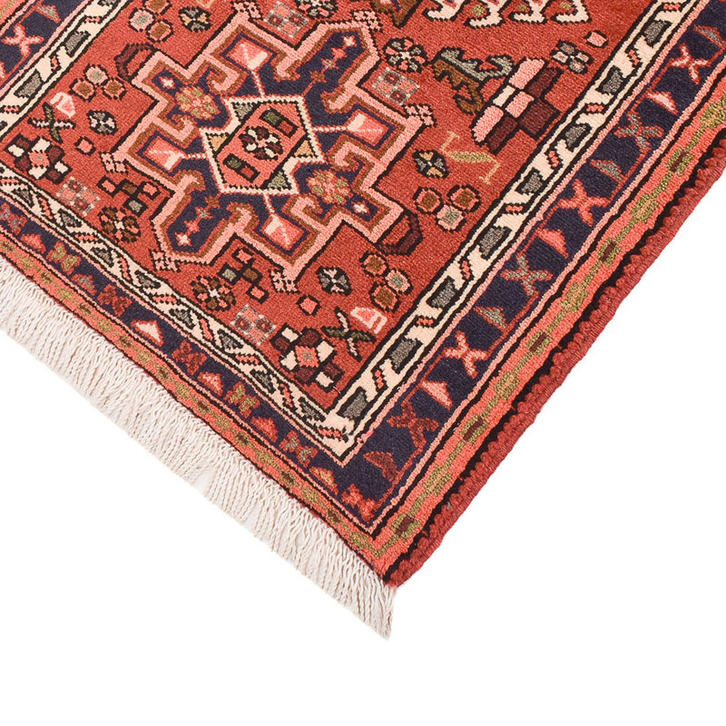 Qaraja Teppich 71x288cm - Perserteppich - hellrot