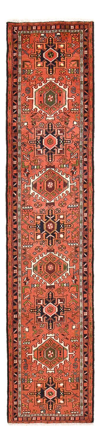 Qaraja Teppich 66x291cm - Perserteppich - hellrot