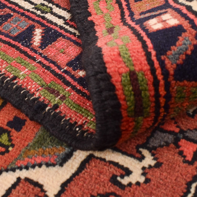 Qaraja Teppich 66x291cm - Perserteppich - hellrot