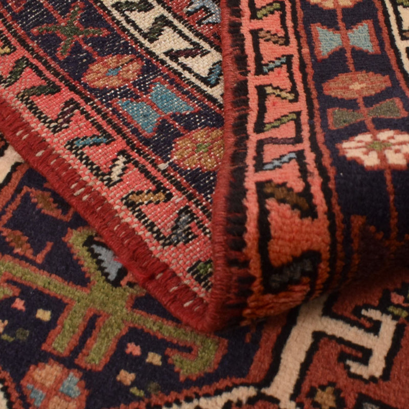 Qaraja Teppich 66x292cm - Perserteppich - rot