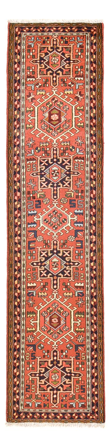 Qaraja Teppich 70x280cm - Perserteppich - rot