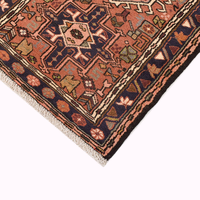 Qaraja Teppich 65x285cm - Perserteppich - hellrot