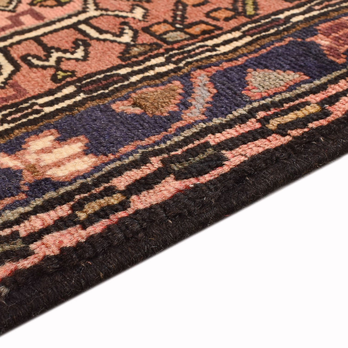 Qaraja Teppich 65x285cm - Perserteppich - hellrot