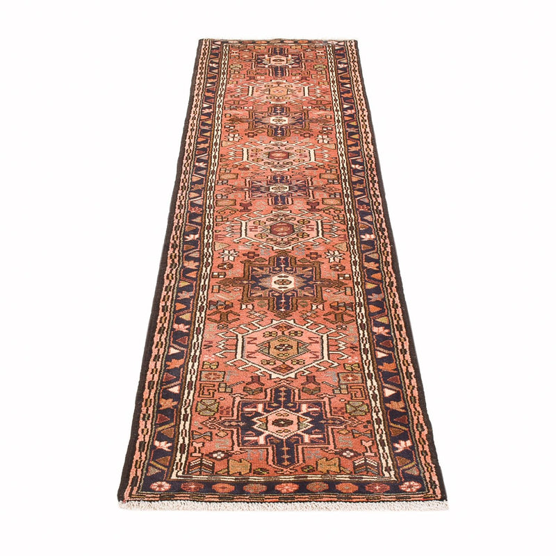 Qaraja Teppich 65x285cm - Perserteppich - hellrot