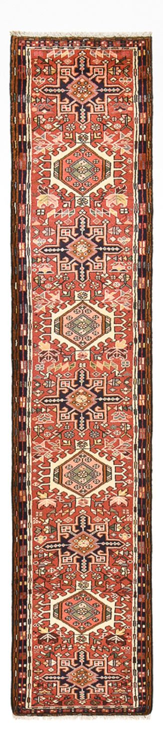 Qaraja Teppich 78x311cm - Perserteppich - hellrot