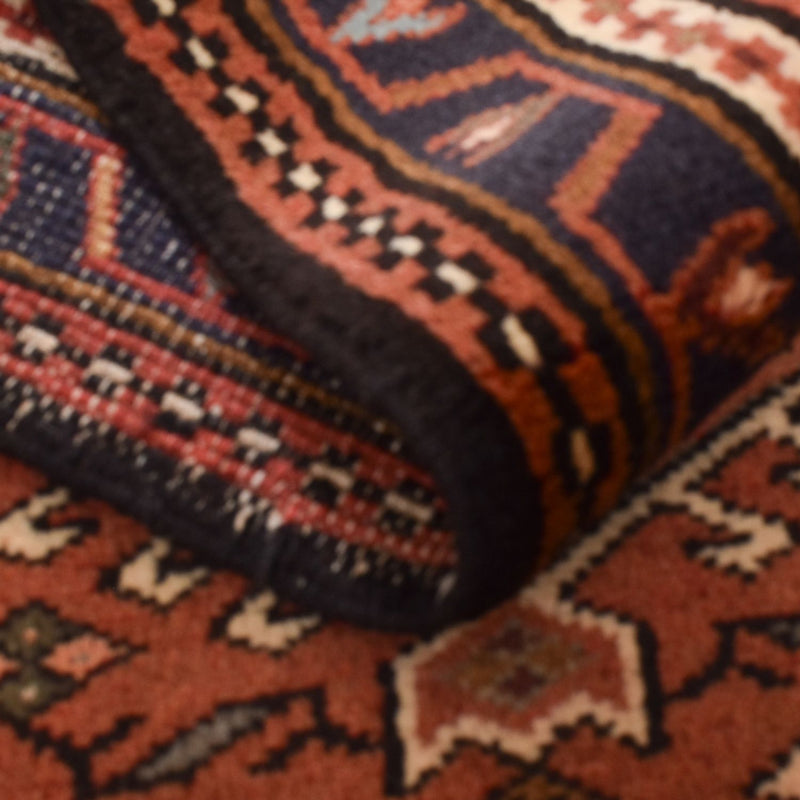 Qaraja Teppich 71x285cm - Perserteppich - hellrot