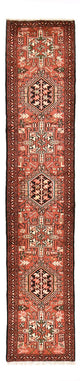 Qaraja Teppich 62x290cm - Perserteppich - hellrot