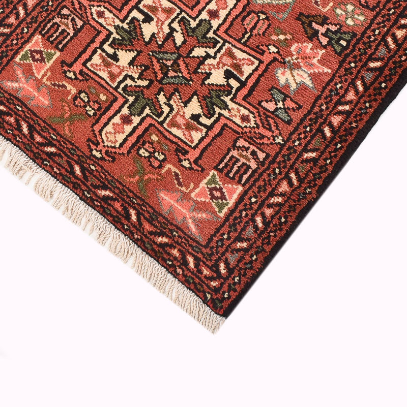 Qaraja Teppich 62x290cm - Perserteppich - hellrot