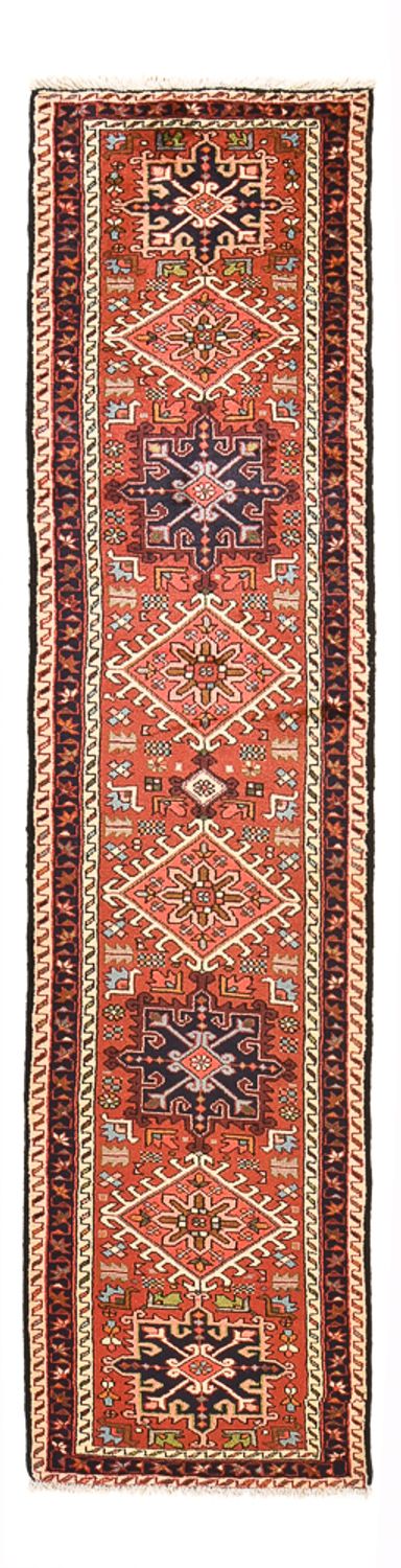 Qaraja Teppich 73x280cm - Perserteppich - hellrot