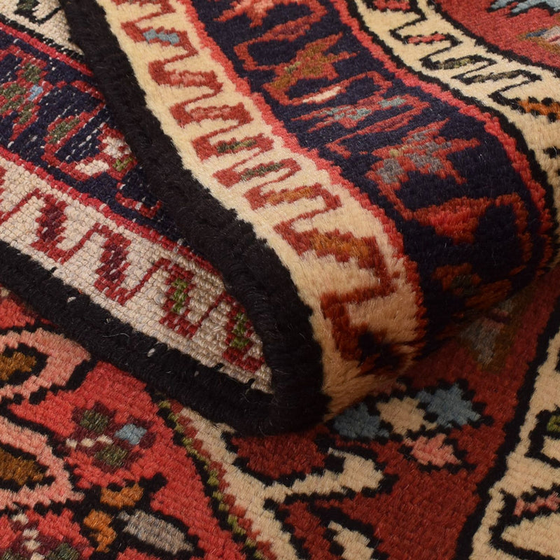 Qaraja Teppich 73x280cm - Perserteppich - hellrot