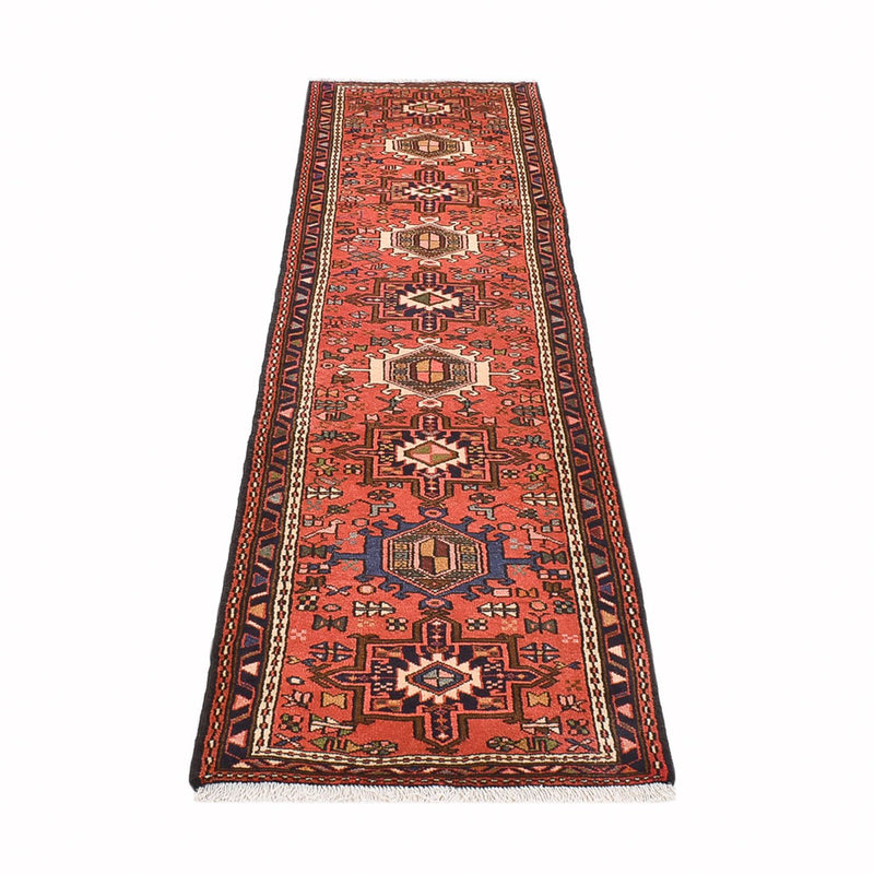 Qaraja Teppich 70x288cm - Perserteppich - hellrot