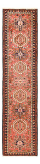 Qaraja Teppich 70x278cm - Perserteppich - hellrot